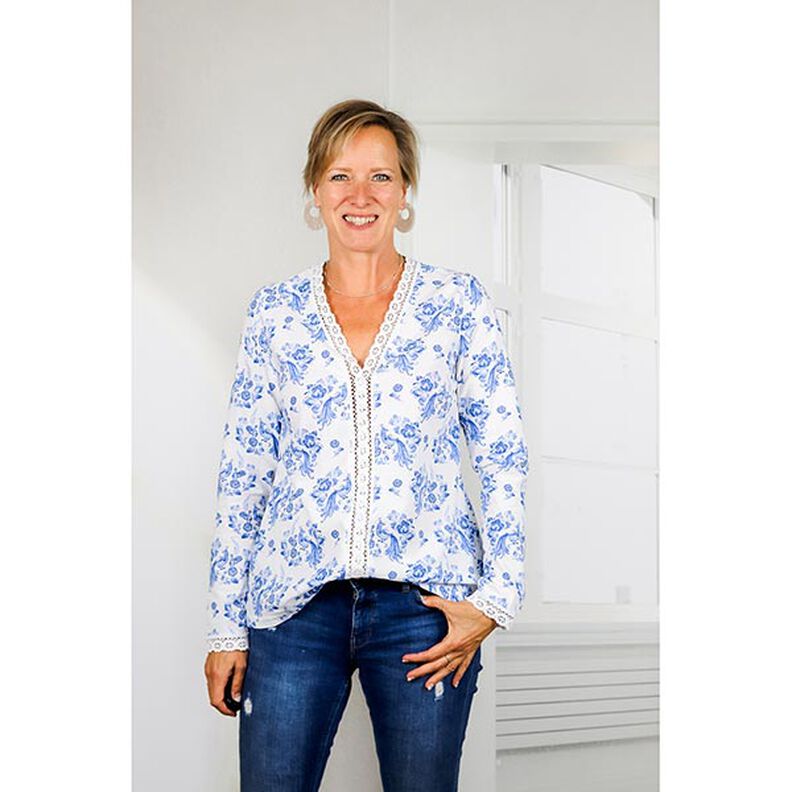 Bluse Valenciana | Lillesol & Pelle No. 74 | 34-58,  image number 12