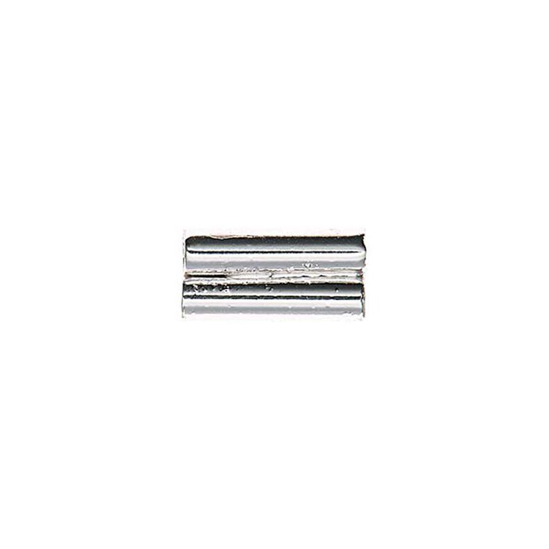 Rørforbindelsesstykke [2x2,3mm], Jewellery Made by Me | Rico Design - sølv metalliskfarvet,  image number 1