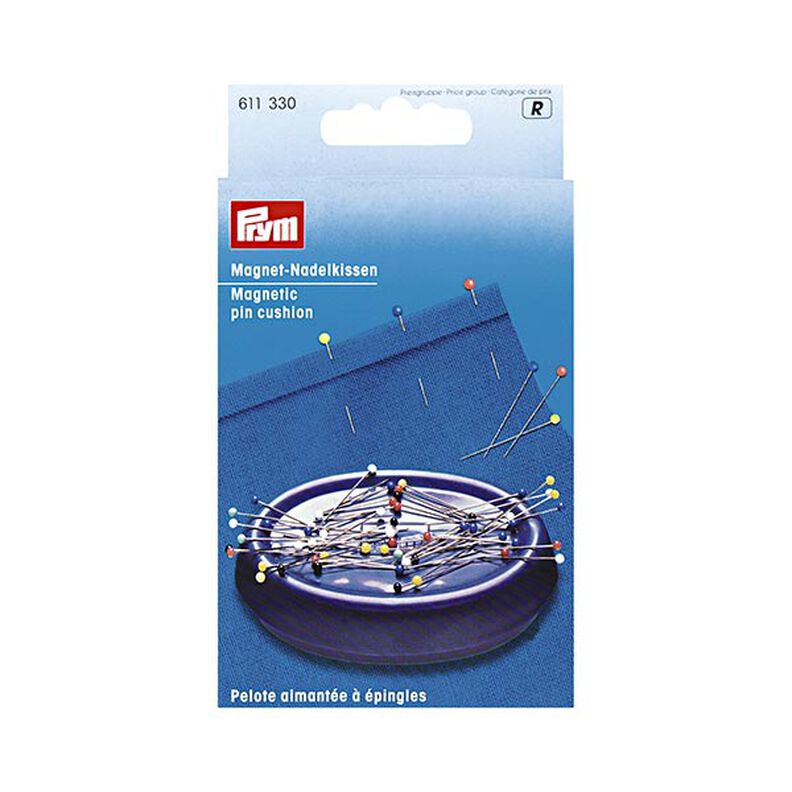 Magnetisk nålepude [ Mål:  7,5  x 11 cm ] | Prym – lilla,  image number 1