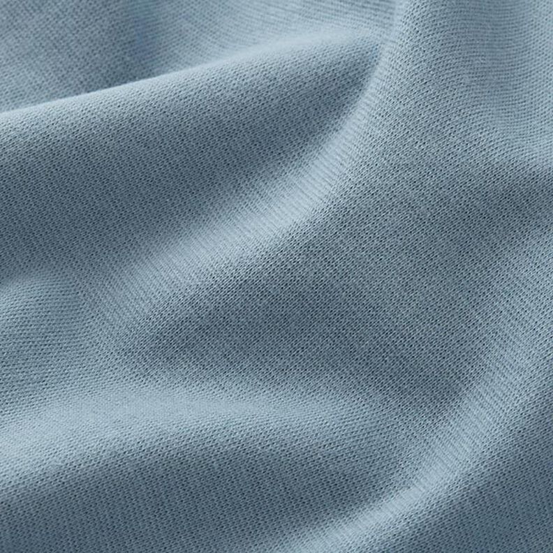 Rib stof ensfarvet – dueblå,  image number 4