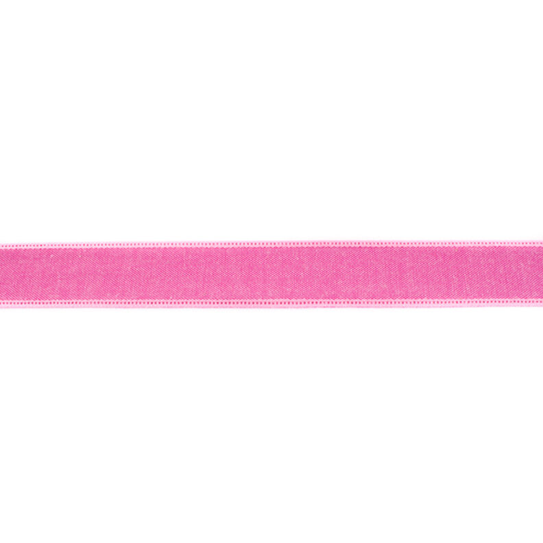 Vævet bånd Chambray Ensfarvet – pink,  image number 1