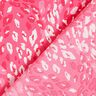 crepestof abstrakt leomønster – intens pink,  thumbnail number 4