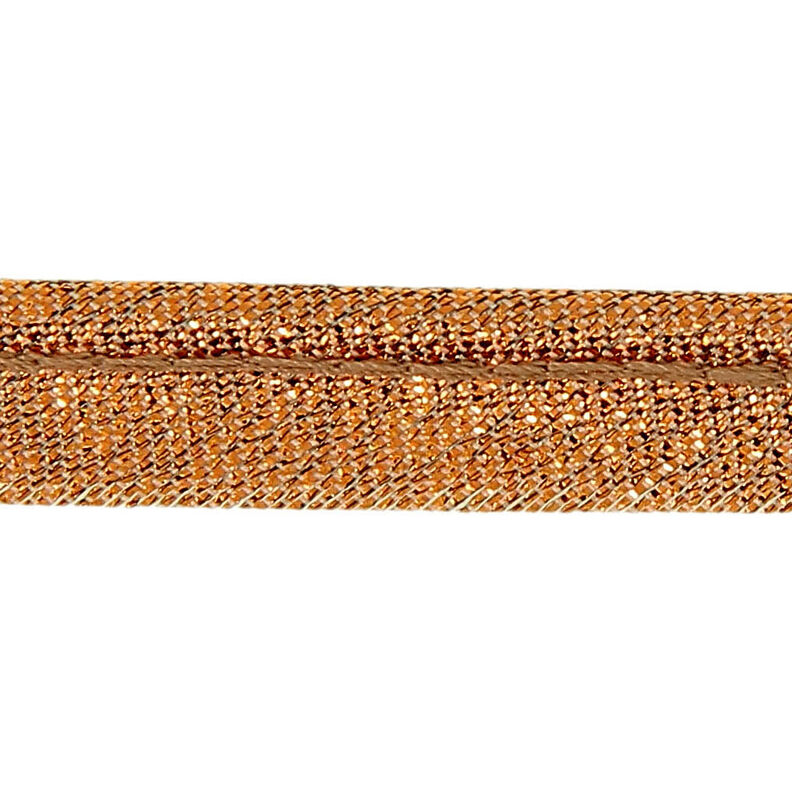 Paspelbånd Metallisk [10 mm] – kobberfarvet,  image number 2