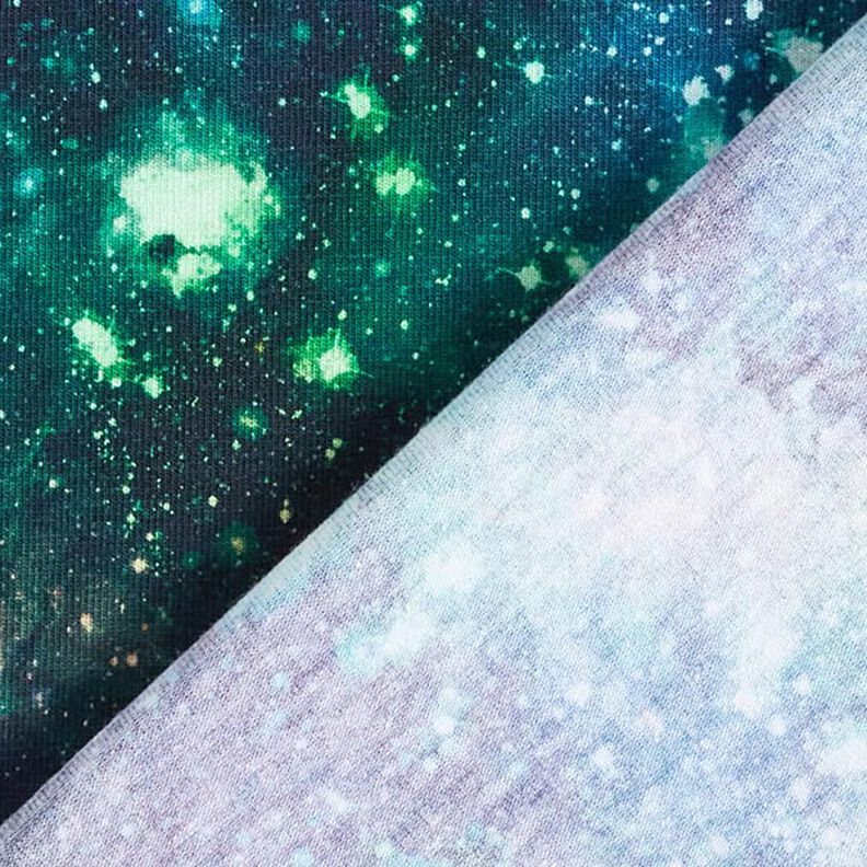 Bomuldsjersey universet Digitaltryk – marineblå,  image number 4