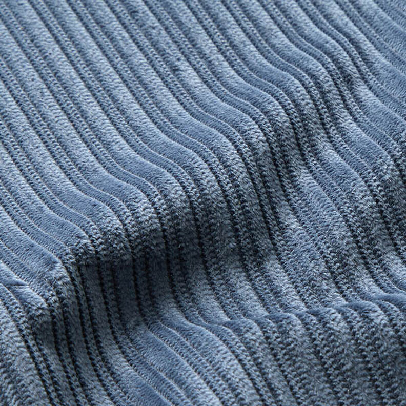 fancy fløjl bred og smal – jeansblå,  image number 2