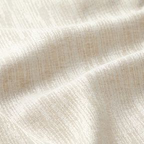 Dekorationsstof Jacquard abstrakt stof genanvendt – natur, 