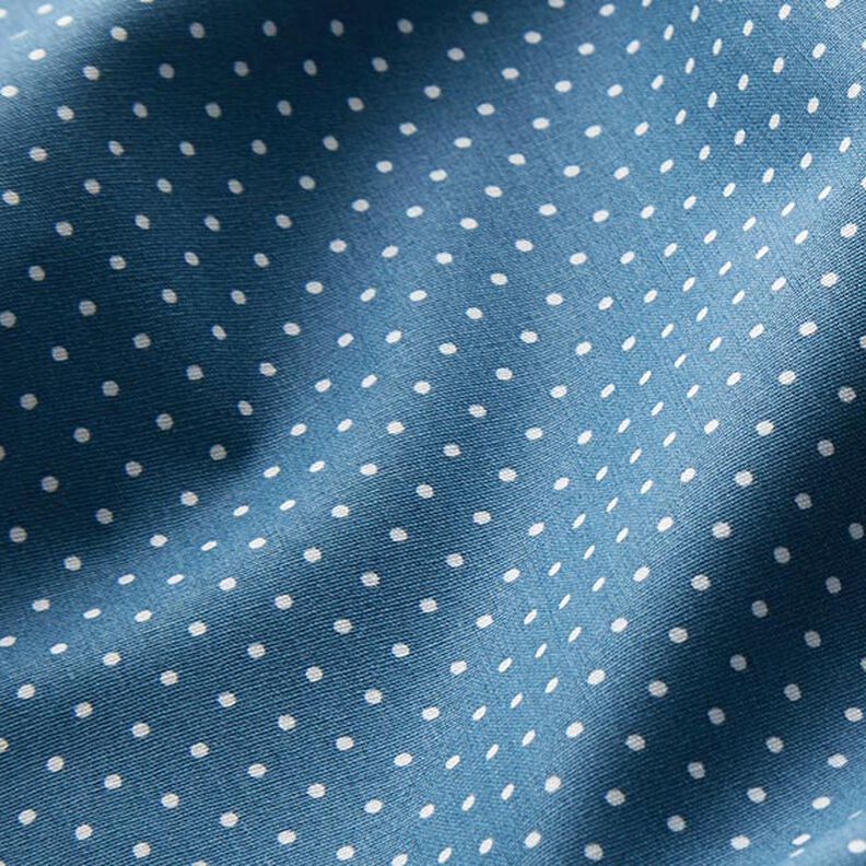 Voksdug Små prikker – jeansblå,  image number 3