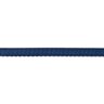 Elastisk indfatningsbånd Blonder [12 mm] – marineblå,  thumbnail number 1