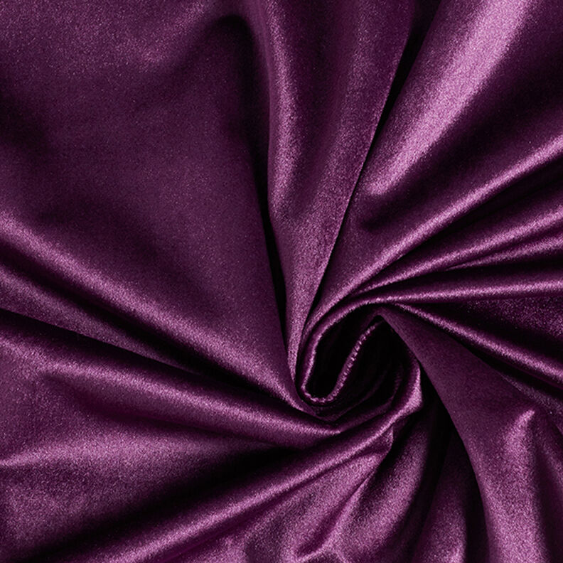 Dekorationsstof fløjl – lilla,  image number 1