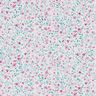 Bomuldsstof Poplin sarte blomster – pebermynte/pastelviolet,  thumbnail number 1