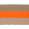 Bånd til taskerem Neon [ 40 mm ] – neonorange/beige,  thumbnail number 4