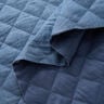 Quiltet stof chambray ensfarvet – jeansblå,  thumbnail number 3