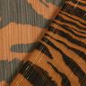 chiffon med glitter-nålestriber tigerprint – sort/kobberfarvet,  thumbnail number 4