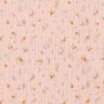 Musselin/Dobbelt-Crincle stof Romantiske blomster – rosé,  thumbnail number 1