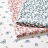 Bomuldspoplin blomsterhav – rød/hvid,  thumbnail number 5