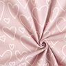 Bomuldsflonel Herzen &ndash; rosa,  thumbnail number 3