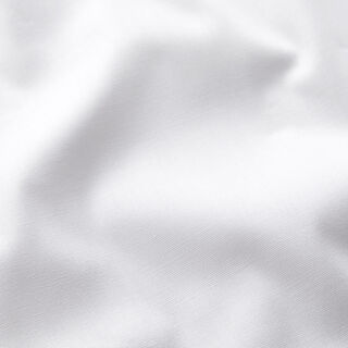 Poplin Stretch Ensfarvet – hvid | Reststykke 70cm, 
