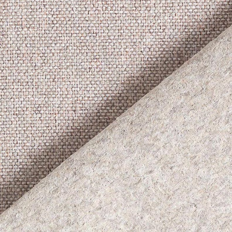 Polsterstof elegant meleret &ndash; taupe,  image number 3