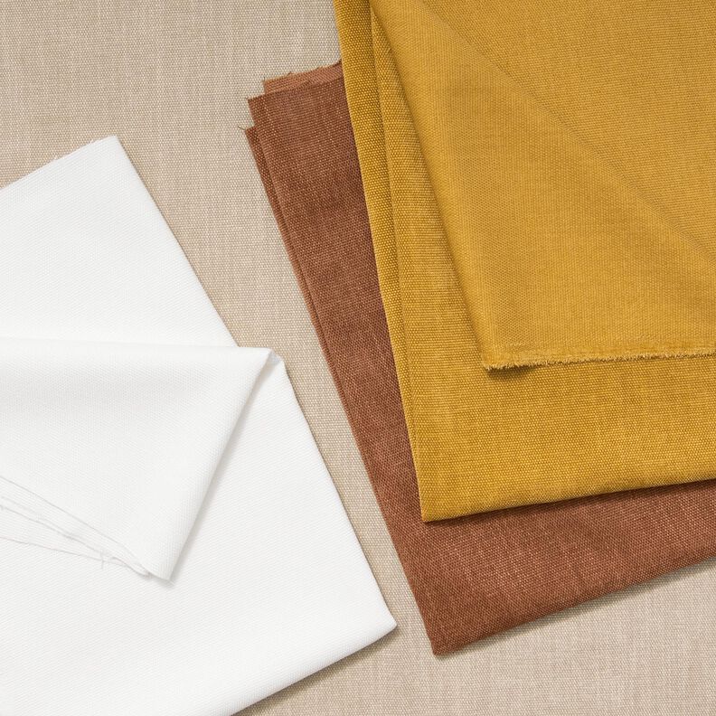 Polsterstof chenille-stof – bronzefarvet | Reststykke 60cm,  image number 4