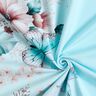 Bomuldsjersey sommerfugleeng | Glitzerpüppi  – lys turkis/isblå,  thumbnail number 3