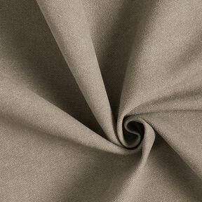 Dekorationsstof Canvas vokset – taupe, 