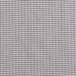 Bomuldspoplin Mini tern – stengrå/hvid, 