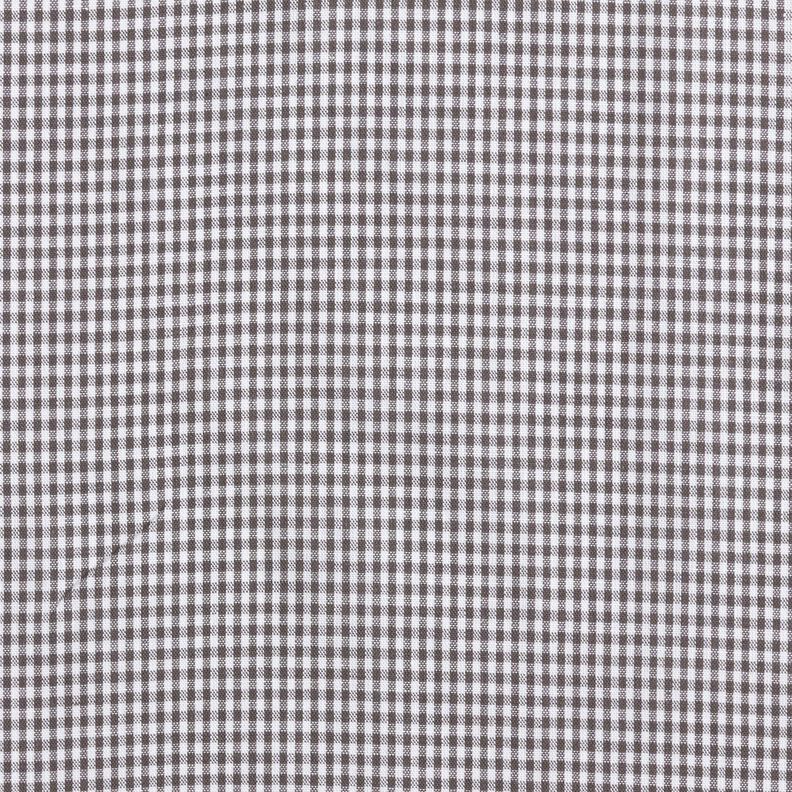 Bomuldspoplin Mini tern – stengrå/hvid,  image number 1