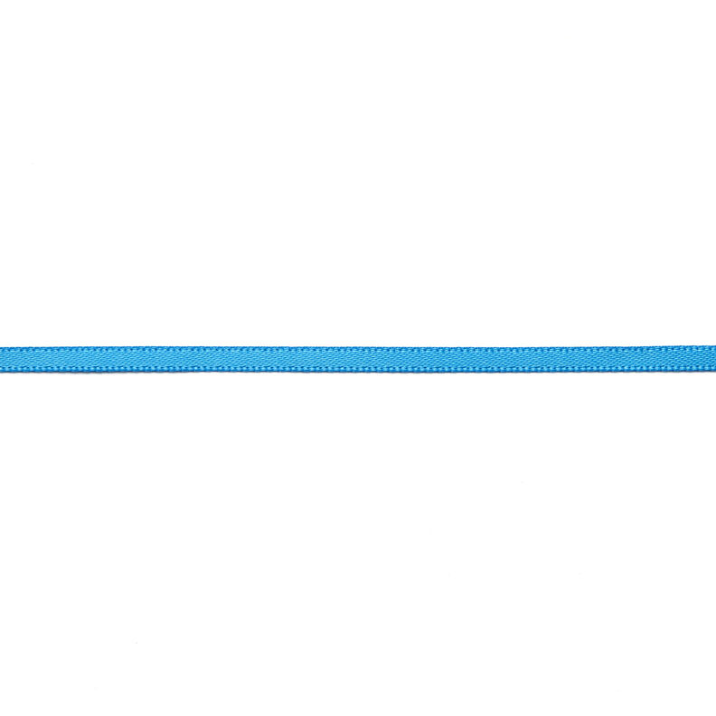 Satinbånd [3 mm] – blå,  image number 1