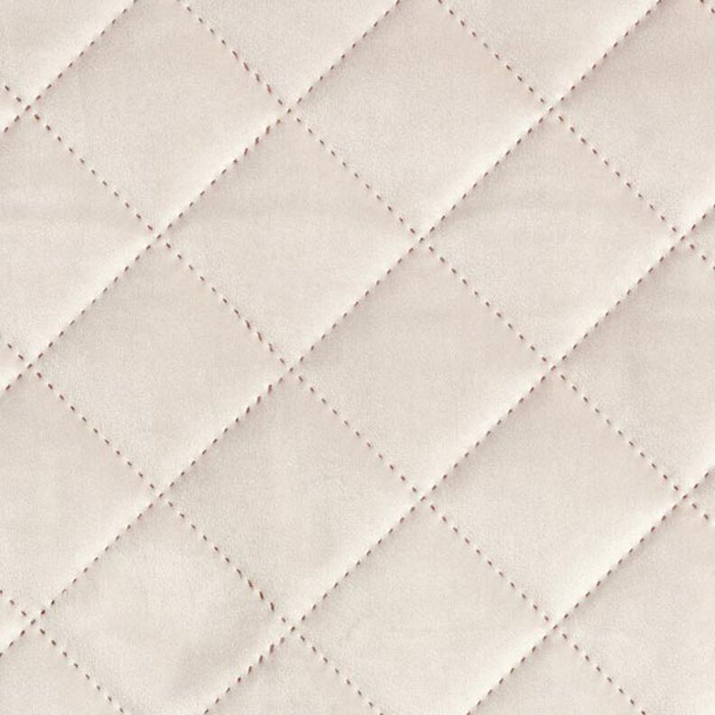 Polsterstof Fløjl Quiltstof – beige,  image number 1