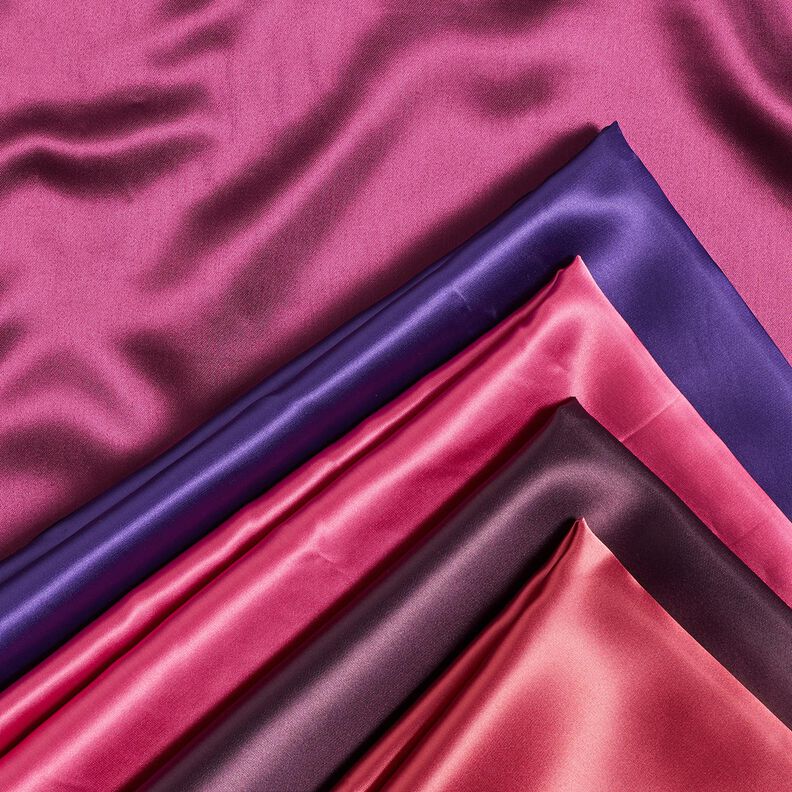 Satinfor ensfarvet – merlot,  image number 4