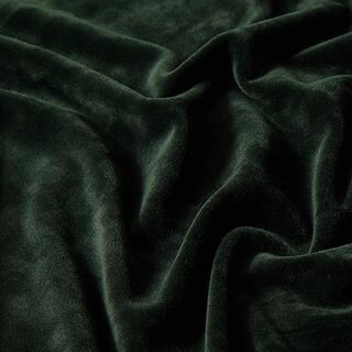 Strækfløjl Nicki – mørkegrøn | Reststykke 100cm, 