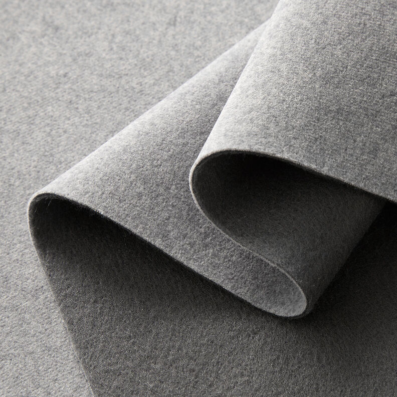 Termo-gardinstof fint melange – elefantgrå,  image number 4