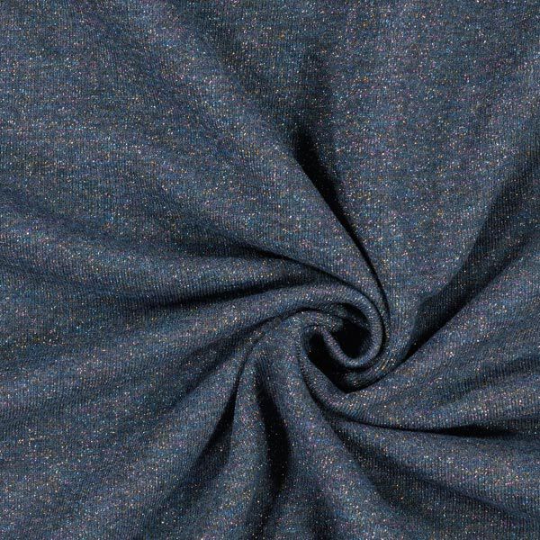 Sweatshirt glimmer – marineblå,  image number 1