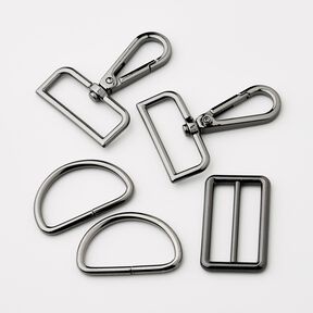 Tasker tilbeh&oslash;r Set [5-delt | 38 mm] &ndash; antracit, 