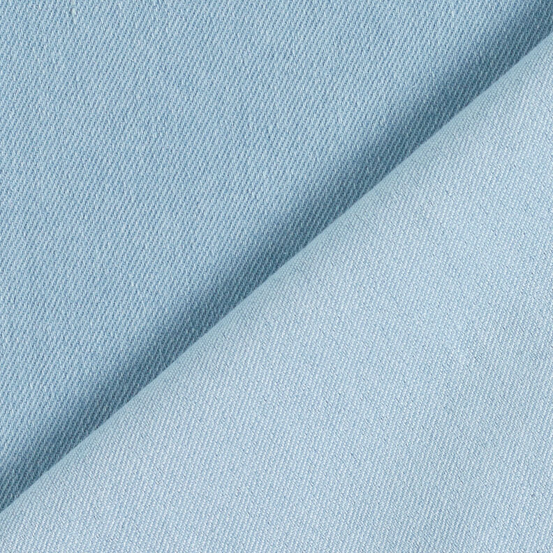 Bomuld-denim stretch medium – lyseblå,  image number 3