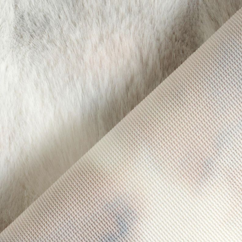 Kunstpels langt h&aring;r med farveforl&oslash;b &ndash; s&oslash;lvgr&aring;,  image number 4