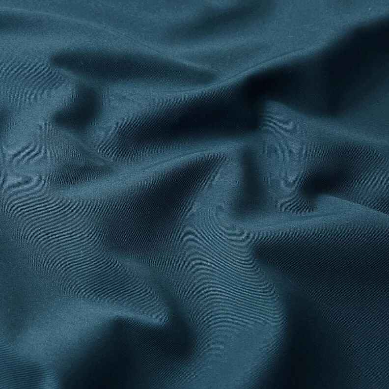 Bomuldskiper Ensfarvet – petrol,  image number 2