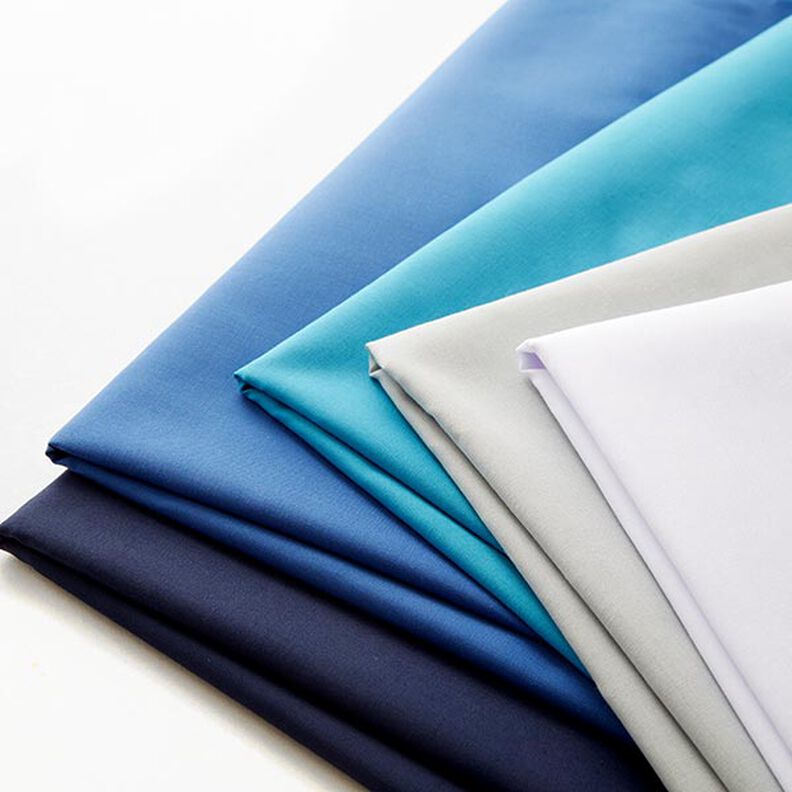 Polyester- og bomuldsblanding der er let at pleje – kongeblå,  image number 4