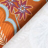 Dekorationsstof Halvpanama paisley-blade – karamel,  thumbnail number 4