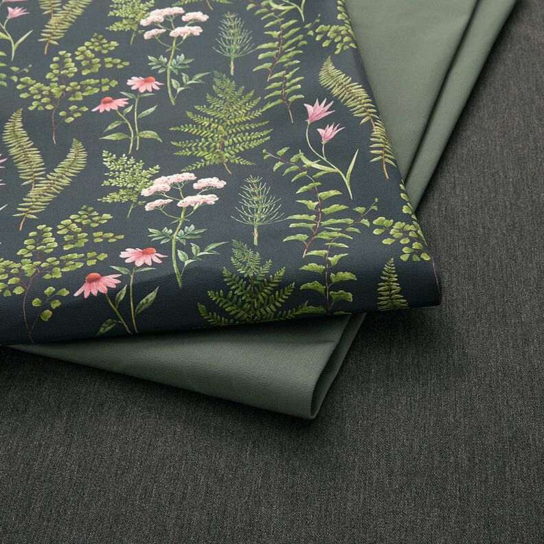 Outdoor stof Canvas Melange 320 cm – mørkegrå,  image number 4