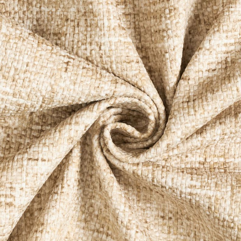 Polsterstof præget velour – beige,  image number 3