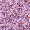 Lenzing Ecovero Inked Bouquet | Nerida Hansen – ferskenorange/lavendel,  thumbnail number 3