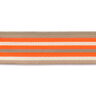 Bånd til taskerem Neon [ 40 mm ] – neonorange/beige,  thumbnail number 3