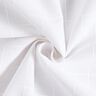 Dekorationsstof gitter-tern genanvendt – hvid,  thumbnail number 1