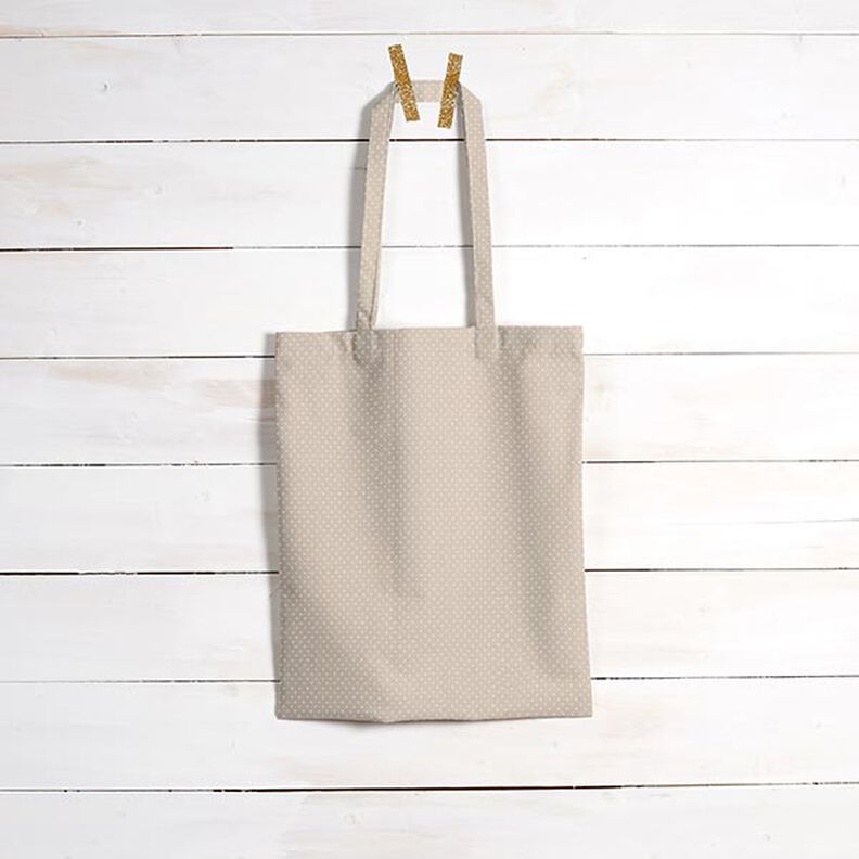 Voksdug Små prikker – sand,  image number 7