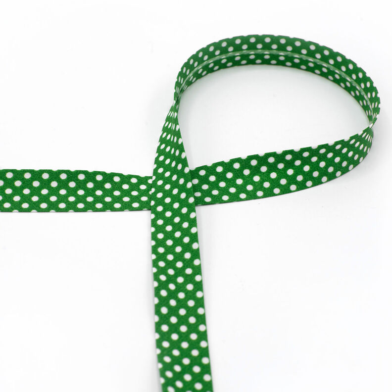 Skråbånd Prikker [18 mm] – grøn,  image number 2