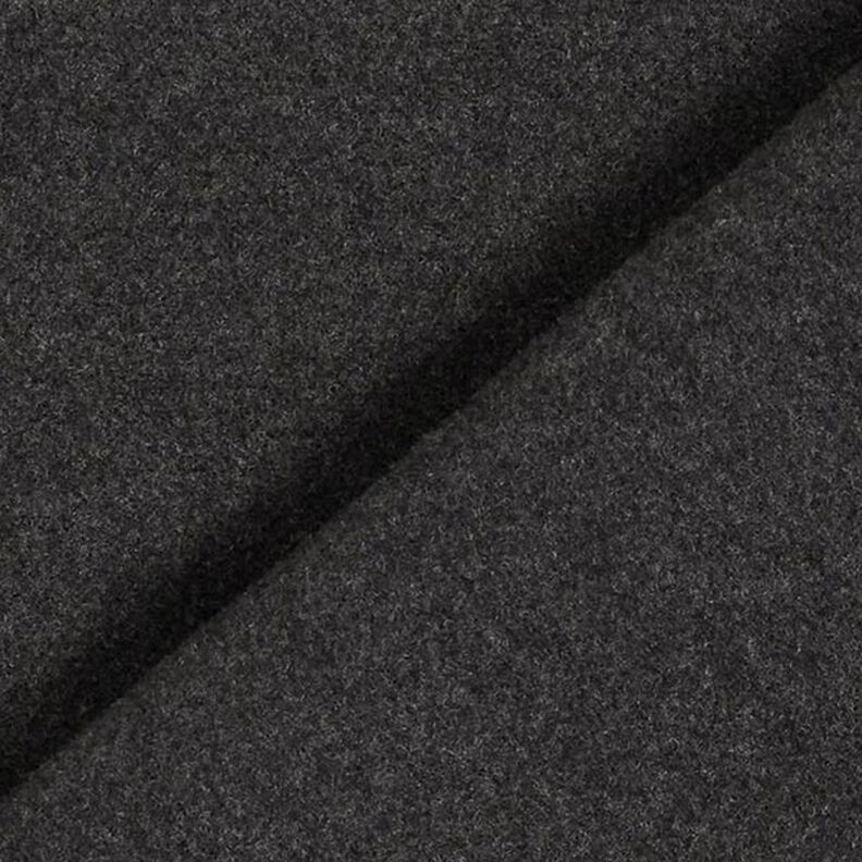 Frakkestof genanvendt polyester melange – antracit,  image number 4
