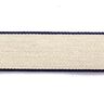 Bæltebånd  [ 3,5 cm ] – marineblå/beige,  thumbnail number 1