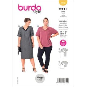 Kjole / Shirt,Burda 6018 | 44 - 54, 