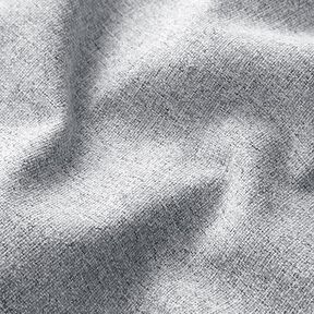 Polsterstof elegant meleret – sølvgrå | Reststykke 60cm, 